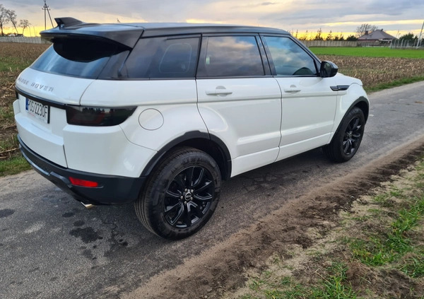 Land Rover Range Rover Evoque cena 84400 przebieg: 76000, rok produkcji 2017 z Lubomierz małe 301